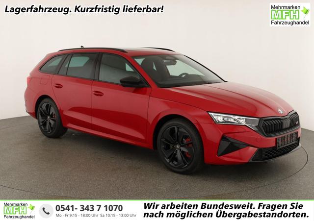 Skoda Octavia Combi - 2.0 TSI 195 kW RS DSG, Pano, Standheizung, AHK, Navi, Matrix, Canton, Side, Winter, 5 J.-Garantie