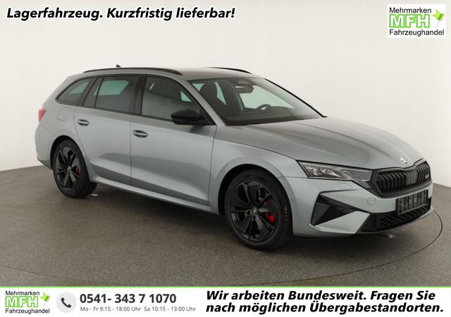 Skoda Octavia Combi - 2.0 TSI 195 kW RS DSG, Standheizung, AHK, Navi, Matrix, Side, Winter, 5 J.-Garantie