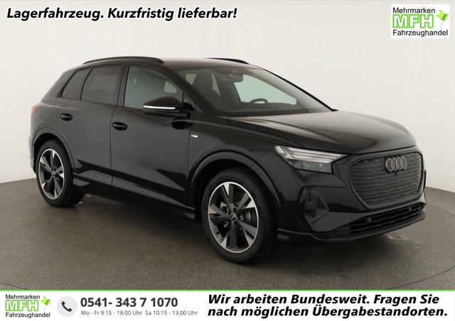 Audi Q4 e-tron - 45 basis quattro S-LINE quattro, Navi, Matrix, Side, Kamera, el. Klappe, Winter. 20-Zoll