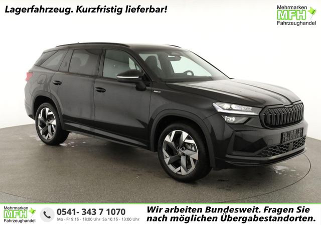 Skoda Kodiaq - 2.0 TDI 142 kW 4x4 Sportline DSG Sportline, AHK, Navi, Matrix, el. Klappe, Side, Winter, 19-Zoll