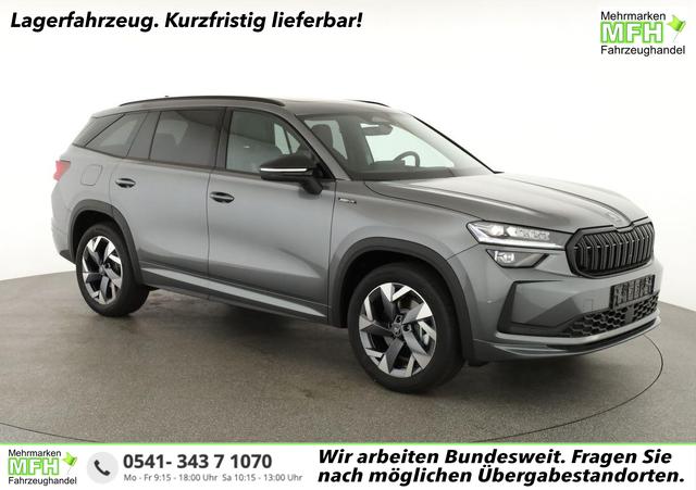 Skoda Kodiaq - 2.0 TDI 142 kW 4x4 Sportline DSG Sportline, Pano, AHK, Navi, Matrix, el. Klappe, Side, Winter, 19-Zoll