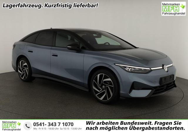 Volkswagen ID.7 - Pro 210 kW Black, HuD, IQ.Light, IQ.Drive, AreaView, Side, Winter, 20-Zoll