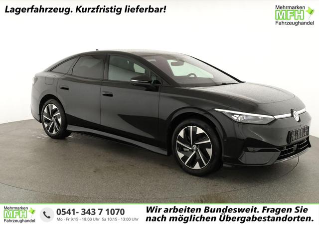 Volkswagen ID.7 - Pro 210 kW Black, AHK, HuD, IQ.Light, IQ.Drive, AreaView, Side, Winter, 19-Zoll