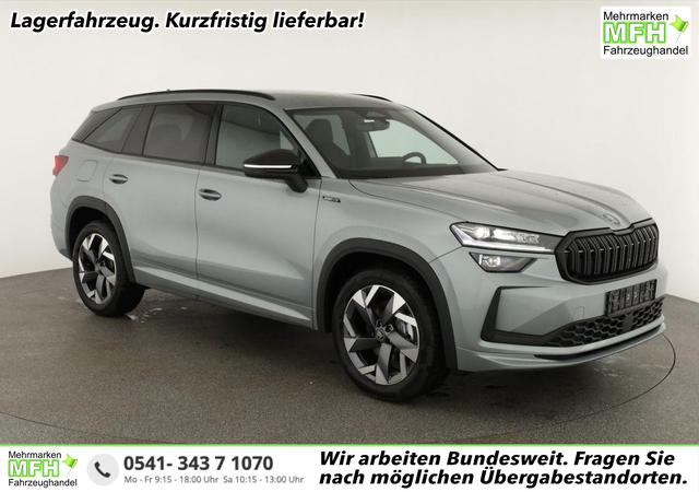 Skoda Kodiaq - 2.0 TDI 142 kW 4x4 Sportline DSG Sportline, AHK, Navi, Matrix, el. Klappe, Side, Winter, 19-Zoll