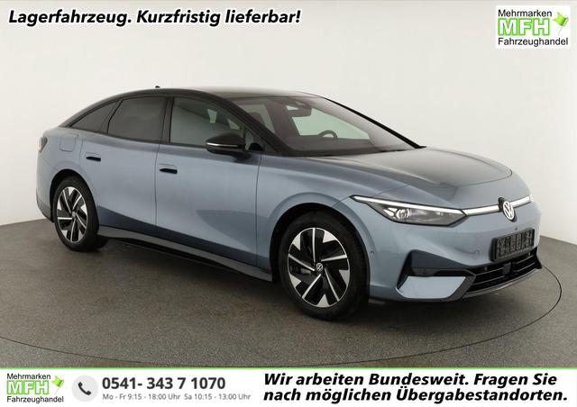 Volkswagen ID.7 - Pro 210 kW Black, AHK, HuD, IQ.Light, IQ.Drive, AreaView, Side, Winter, 19-Zoll