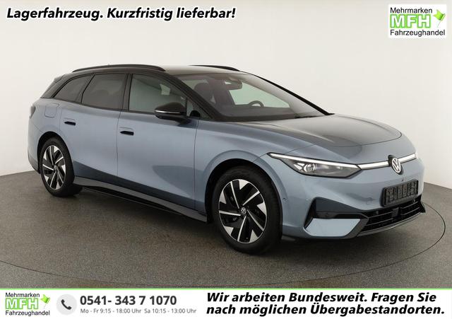 Volkswagen ID.7 Kombi - Pro 210 kW Tourer Black, AHK, HuD, IQ.Light, IQ.Drive, AreaView, Side, Winter, 19-Zoll