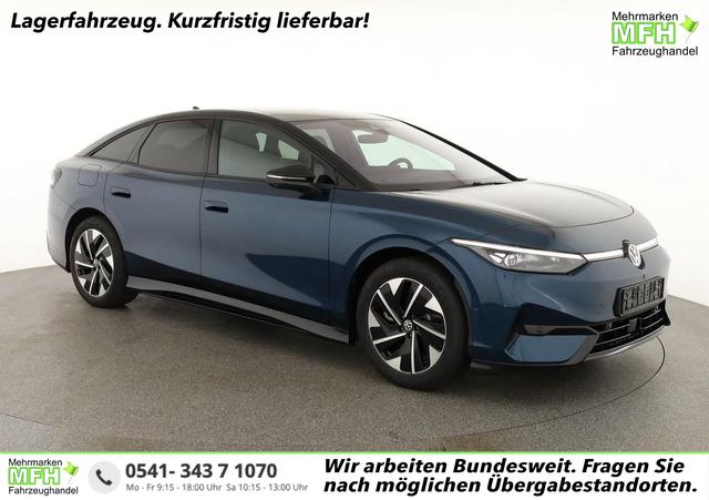 Volkswagen ID.7 - Pro 210 kW Black, AHK, HuD, IQ.Light, IQ.Drive, AreaView, Side, Winter, 19-Zoll