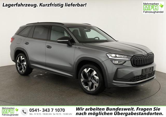 Skoda Kodiaq - 2.0 TSI 150 kW 4x4 Sportline DSG Sportline, AHK, Navi, Matrix, Side, Kamera, Winter, 19-Zoll, 4 J.-Garantie