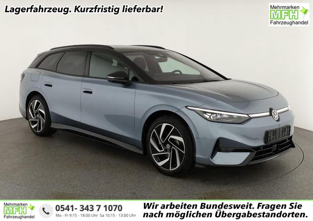 Volkswagen ID.7 - Pro 210 kW Tourer Black, AHK, HuD, IQ.Light, IQ.Drive, AreaView, Side, Winter, 20-Zoll