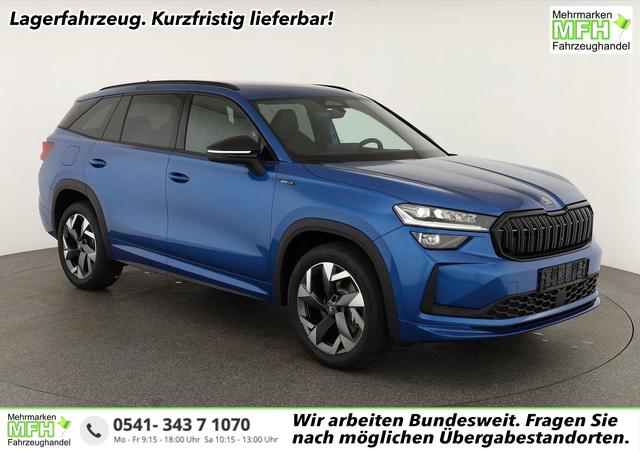 Skoda Kodiaq - 2.0 TSI 150 kW 4x4 Sportline DSG Sportline, AHK, Navi, Matrix, Side, Kamera, Winter, 19-Zoll, 4 J.-Garantie