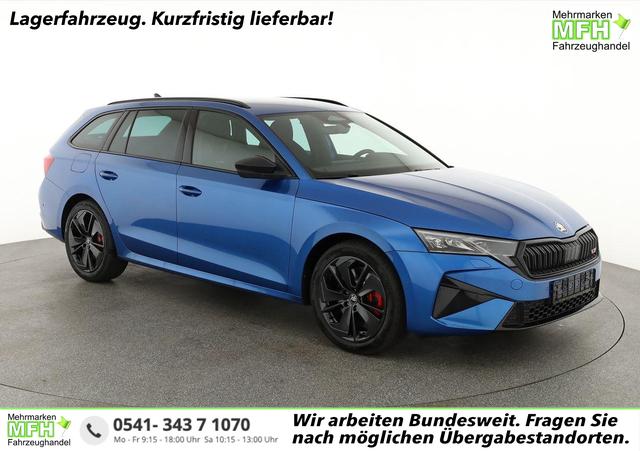 Skoda Octavia Combi - 2.0 TSI 195 kW RS DSG, Standheizung, AHK, Navi, Matrix, Side, Winter, 5 J.-Garantie