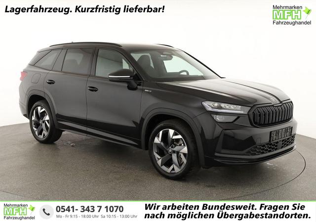 Skoda Kodiaq - 2.0 TSI 150 kW 4x4 Sportline DSG Sportline, 7-Sitzer, AHK, Navi, Matrix, Side, Kamera, Winter, 19-Zoll, 4 J.-Garantie