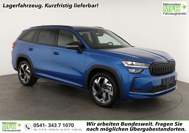 Skoda Kodiaq - 2.0 TDI 142 kW 4x4 Sportline DSG Sportline, AHK, Navi, Matrix, el. Klappe, Side, Winter, 19-Zoll, 4-J Garantie