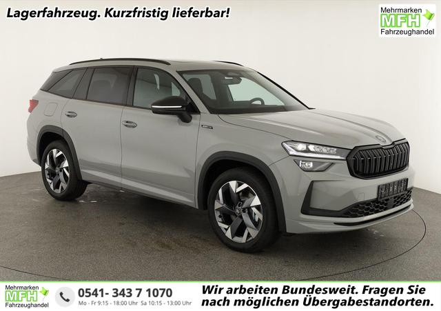 Skoda Kodiaq 2.0 TDI 142 kW 4x4 Sportline DSG Sportline, Pano, AHK, Navi, Matrix, el. Klappe, Side, Winter, 19-Zoll, 4 J.-Garantie 