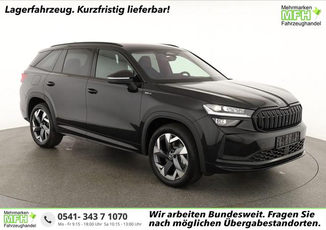 Skoda Kodiaq - 1.5 TSI mHEV 110 kW Sportline DSG Sportline, AHK, Navi, Matrix, el. Klappe, Side, Winter, 19-Zoll