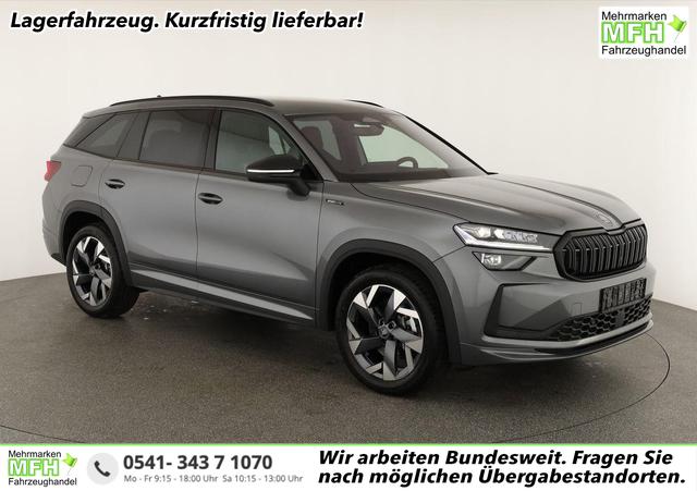 Skoda Kodiaq - 2.0 TDI 110 kW Sportline DSG Sportline, 7-Sitzer, AHK, Navi, Matrix, Kamera, Side, el. Klappe, 19-Zoll