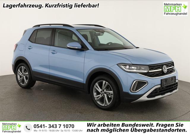 Volkswagen T-Cross - 1.0 TSI 85 kW Life DSG Life, AHK, IQ.Light, Kamera, ACC, Side, Winter, 17-Zoll
