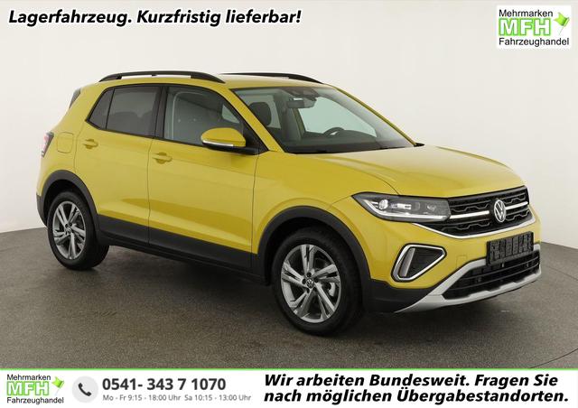 Volkswagen T-Cross - 1.0 TSI 85 kW Life DSG Life, AHK, IQ.Light, Kamera, ACC, Side, Winter, 17-Zoll