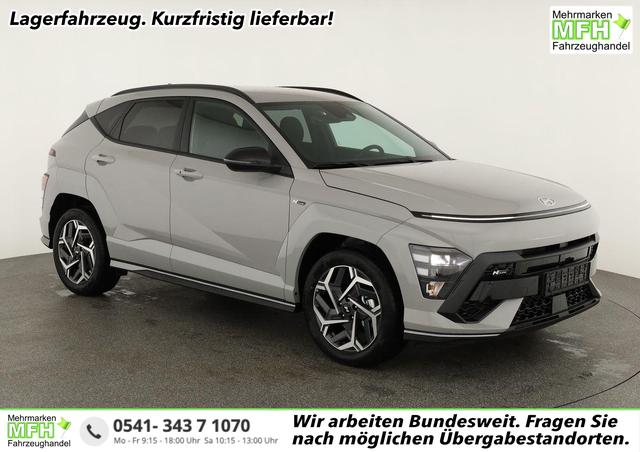 Hyundai KONA - N Line 2WD 1.6 T-GDI N-LINE, Navi, LED, Kamera, Winter, 18-Zoll, 5 J.- Garantie