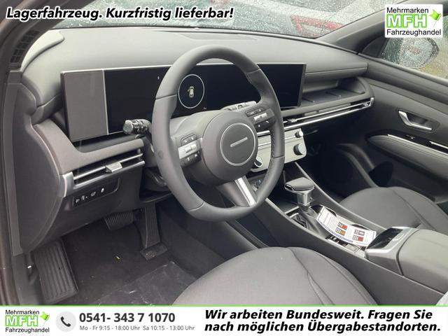 Hyundai TUCSON 1.6 T-GDI DCT 4WD, AHK, Navi, el. Klappe, Kamera, Side, Winter, 19-Zoll 