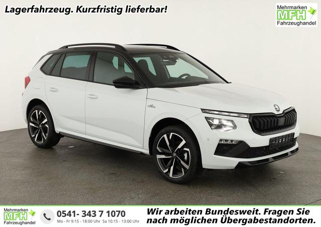 Skoda Kamiq - Monte Carlo 1.0 TSI DSG Carlo, Pano, AHK, Navi, Matrix, el.Klappe, 18-Zoll, 5 J.-Garantie