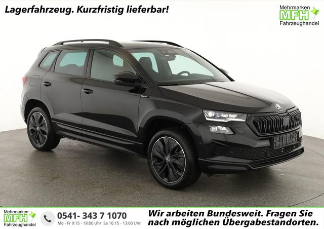 Skoda Karoq - Sportline 1.5 TSI DSG Sportline, Pano, AHK, Navi, CANTON, Matrix, AreaView, Side, Kamera, el. Klappe, FS-beheizbar, 5 J.-Garantie