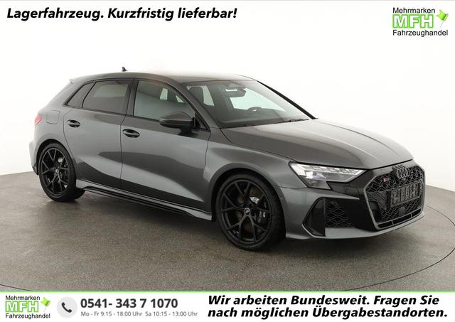 Audi RS3 - 2.5 294 kW TFSI quattro RS 3 Sportback quattro, SONOS, Navi, Kamera, Side, 5 J.-Garantie