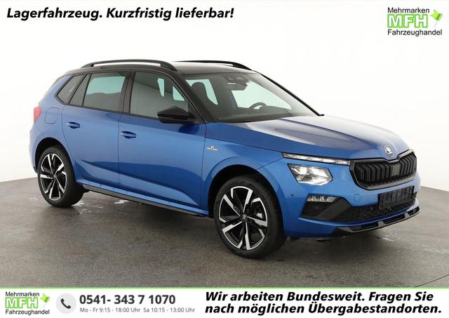 Skoda Kamiq - Monte Carlo 1.0 TSI DSG Carlo, Pano, AHK, Navi, Matrix, el.Klappe, 18-Zoll, 5 J.-Garantie