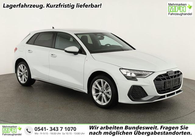 Audi A3 Sportback - TFSI 110 kW S line 35 S-tronic S-LINE, AHK, Matrix, Navi, el. Klappe, Kamera, 3 J.-Garantie