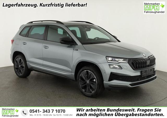 Skoda Karoq - Sportline 1.5 TSI DSG Sportline, Pano, AHK, Navi, CANTON, Matrix, AreaView, Side, Kamera, el. Klappe, FS-beheizbar, 5 J.-Garantie