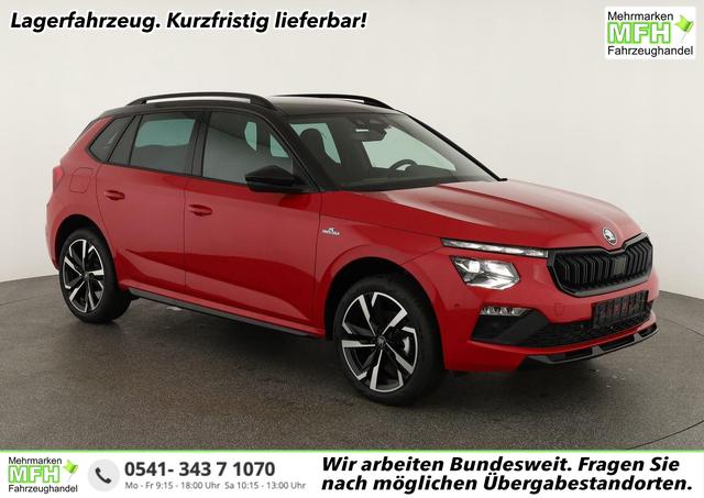 Skoda Kamiq - Monte Carlo 1.5 TSI Carlo, Pano, AHK, Matrix, Navi, el. Klappe, 18-Zoll, 5 J.-Garantie