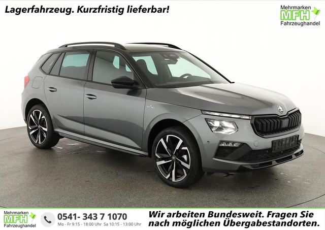 Skoda Kamiq - Monte Carlo 1.5 TSI DSG Carlo, Pano, AHK, Matrix, Navi, Side, 18-Zoll, 5 J.-Garantie