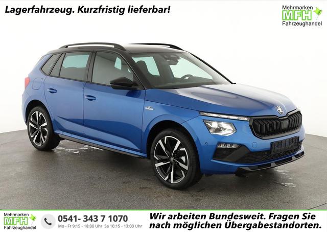 Skoda Kamiq - Monte Carlo 1.5 TSI DSG Carlo, Pano, AHK, Matrix, Navi, Side, 18-Zoll, 5 J.-Garantie