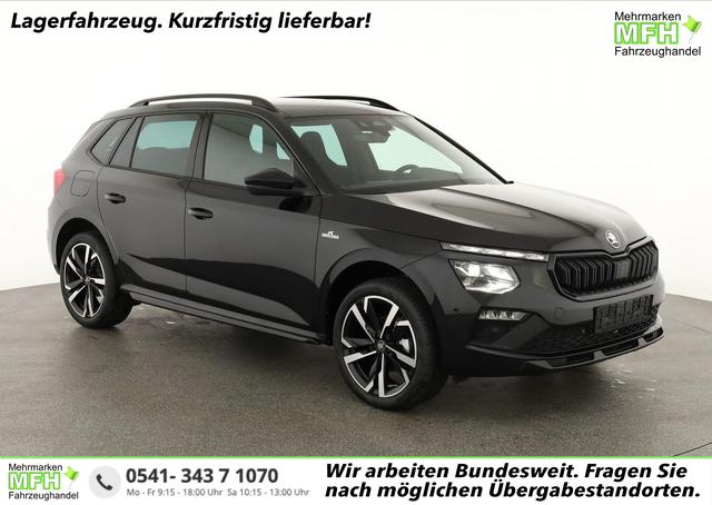 Skoda Kamiq - Monte Carlo 1.5 TSI DSG Carlo, Pano, AHK, Matrix, Navi, Side, 18-Zoll, 5 J.-Garantie