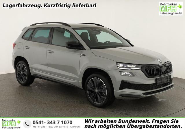 Skoda Karoq - Sportline 1.5 TSI DSG Sportline, Navi, CANTON, Matrix, AreaView, Side, el. Klappe, FS-beheizbar, 5 J.-Garantie