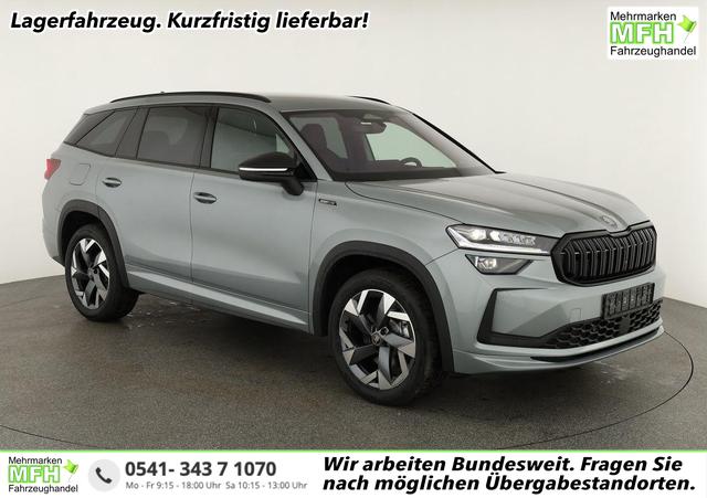Skoda Kodiaq - 2.0 TSI 150 kW 4x4 Sportline DSG Sportline, AHK, Navi, Matrix, Canton, Side, FS-beheizbar, el. Klappe, Kamera, 19-Zoll, 5 J.-Garantie