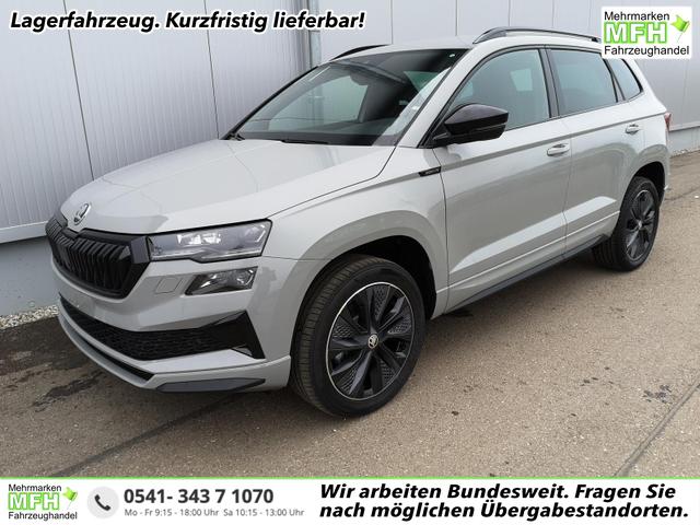 Skoda Karoq - Sportline 1.5TSI DSG AHK Matrix ACC Navi Sound Totwinkel