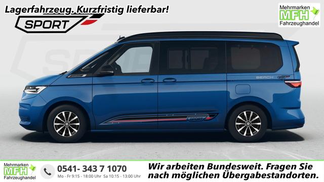 Volkswagen T7 California - Beach 2.0TDI DSG Sport Edition 8 Fach GV5 Komfort