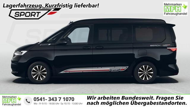 Volkswagen T7 California - Beach Camper 2.0TDI DSG Sport Edition 8 Fach GV5 High+