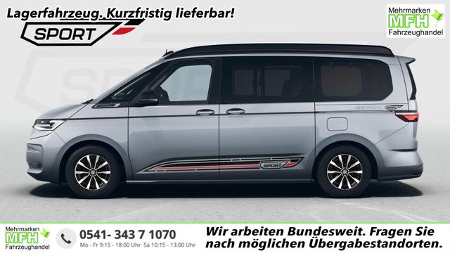 Volkswagen T7 California - Beach 2.0TDI DSG Sport Edition 8 Fach GV5 Elegance+