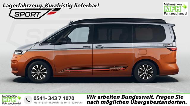 Volkswagen T7 California - Beach 2.0TDI DSG Sport Edition 8 Fach GV5 High+
