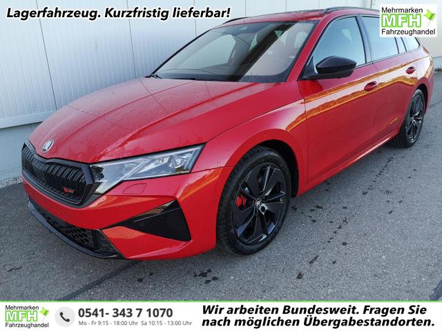 Skoda Octavia Combi - 2.0 TSI 195 kW RS Kombi 2.0TSI Pano Matrix Area AHK Sound GV5