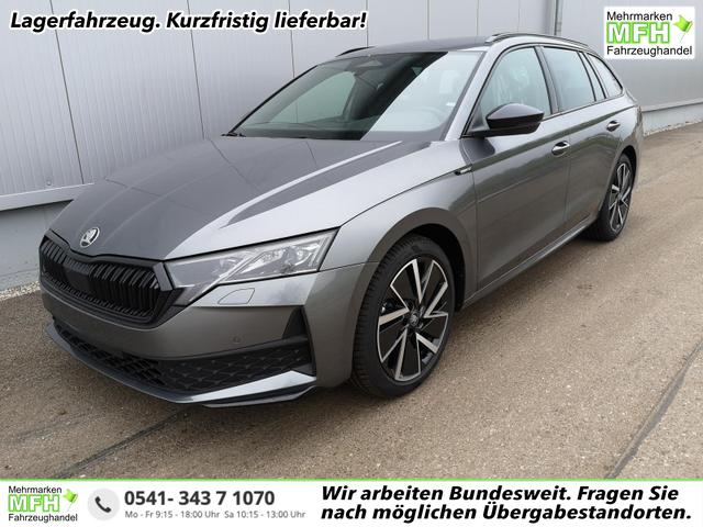 Skoda Octavia Combi - 2.0 TDI 110 kW Sportline Kombi DSG Matrix AHK Navi ACC el. Hk 18 Zoll