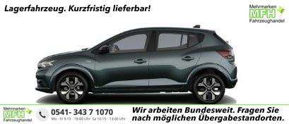 Dacia Sandero Journey+ SHZ+RFK+Navi TCe 100 Eco-G 