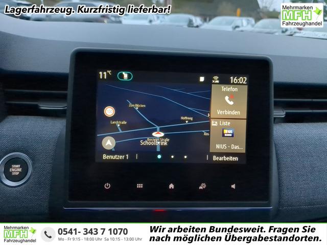 Renault Clio - Techno SHZ+LED+RFK TCe 90 X-Tronic Autom.