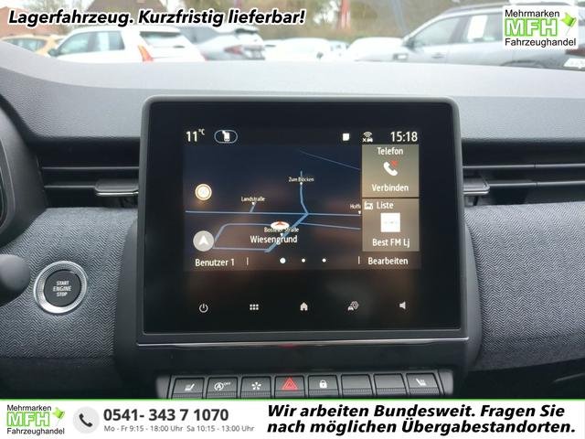 Renault Clio - Techno SHZ+LKHZ+LED TCe 90 X-Tronic Autom.