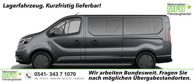 Renault Trafic - L2H1 3,0t Grand Evolution SHZ+RFK dCi 150 9-Gang autom.