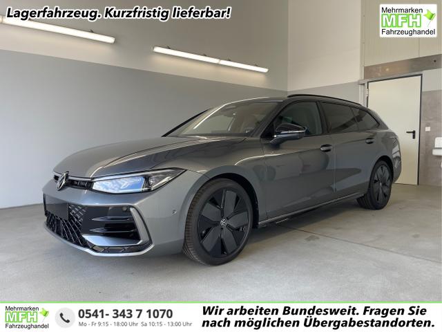 Volkswagen Passat Variant - R-Line 265PS 4M Stdhz+Leder+AHK+DCC+Pano+Harman+Alu19+IQ.Drive+Black+HUD
