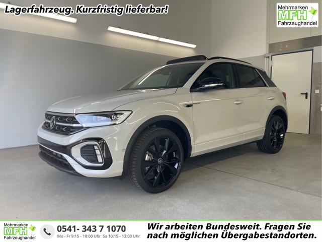 Volkswagen T-Roc - R-Line 190PS 4M DSG Pano+AHK+Black+IQ.Light+IQ.Drive+eHeck+Kamera+Alu19