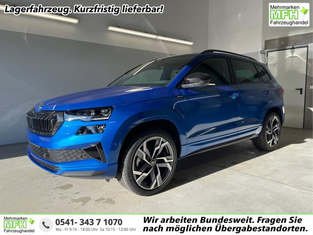 Skoda Karoq - Sportline TSI 4x4 360°+19 Zoll+Navi+AHK+360°+ACC+Frontscheibe beheizbar+Travel Assist